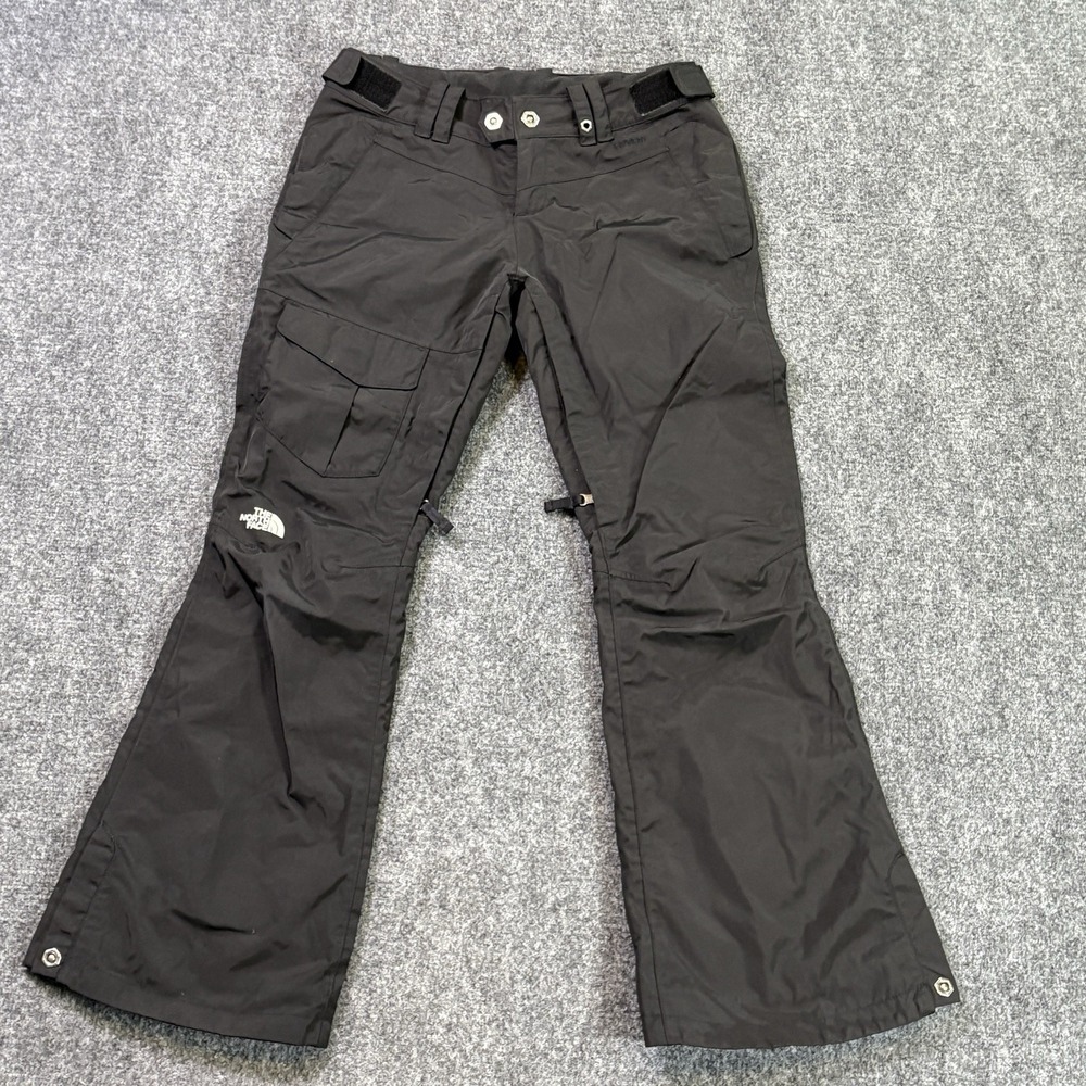 The North Face Ski Pants Womens Small Black Snow HyVent Waterproof Insulated